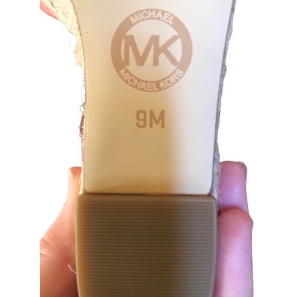 Michael Kors Floral Espadrilles Wedge Sandals - Picture 4 of 6